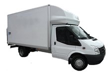 Van Hire Newtownabbey - Ford Luton Box Tail Lift - Van hire Newtownabbey